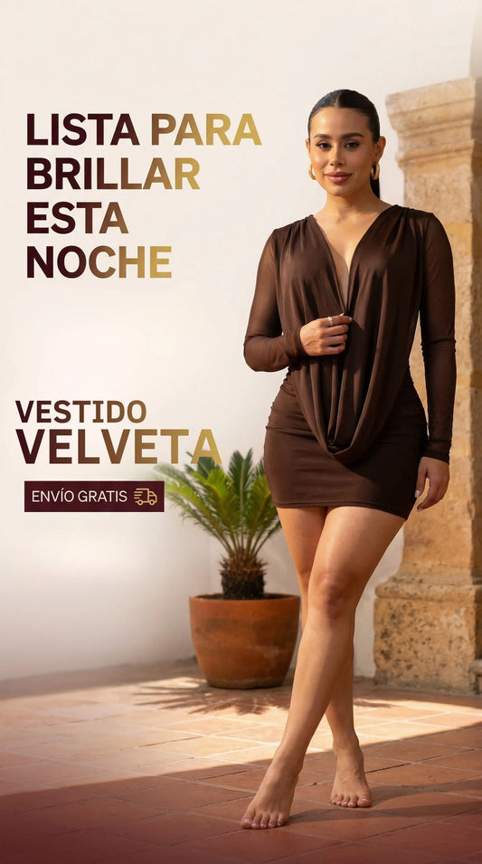 Vestido Velveta